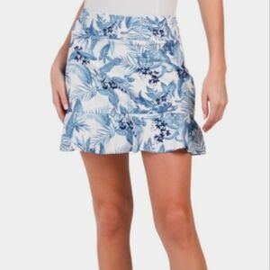 Tommy Bahama Golf Tabu Jungle Ruffle Hem Skort UPF 50  Sz XL